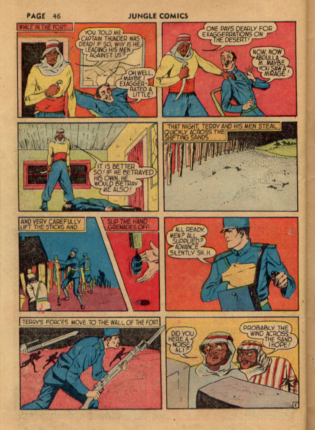 Read online Jungle Comics comic -  Issue #9 - 46