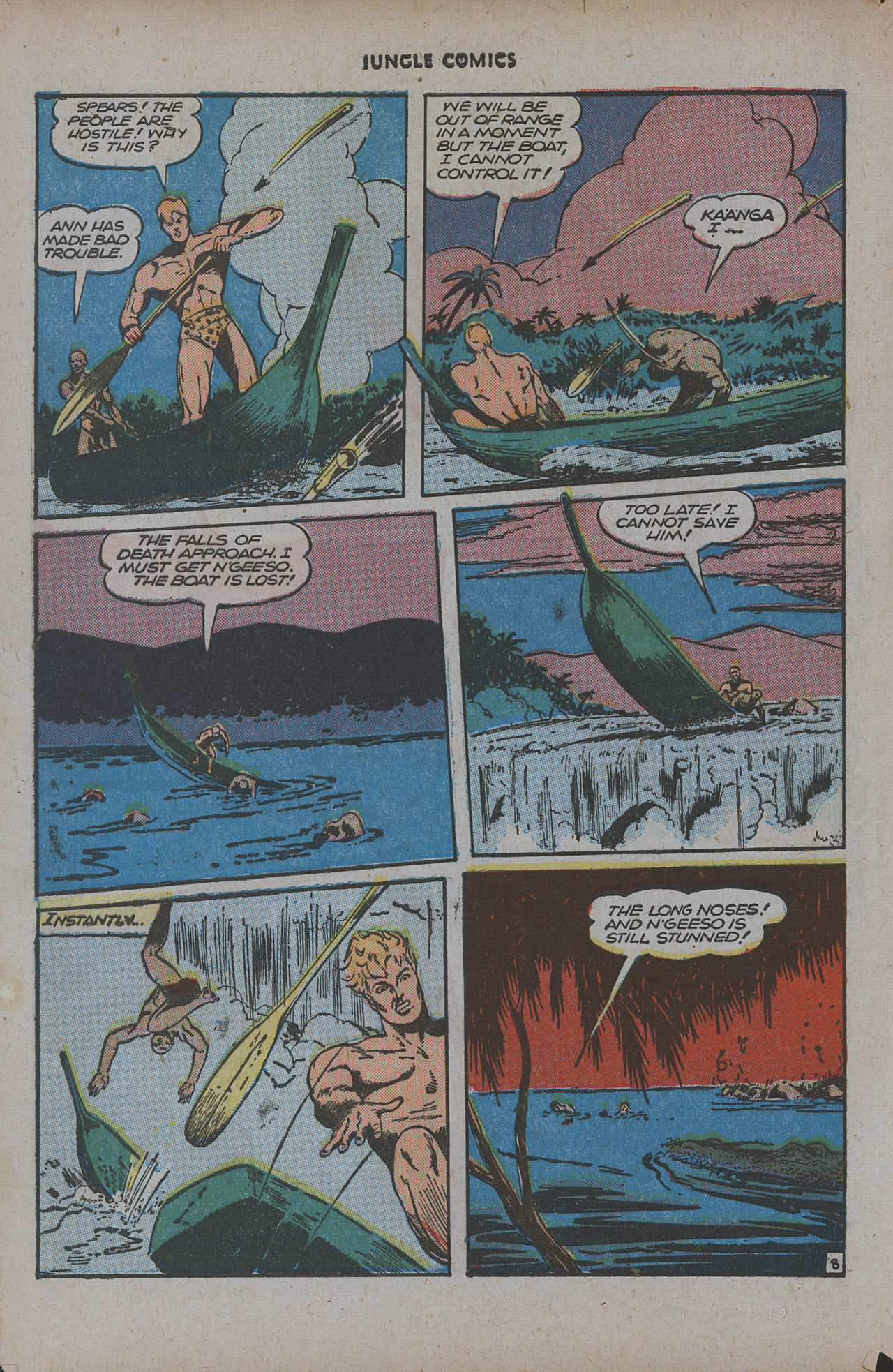 Read online Jungle Comics comic -  Issue #77 - 10