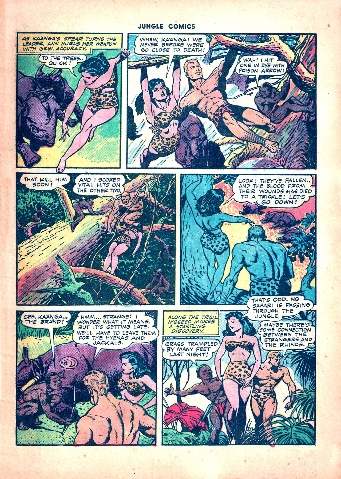 Read online Jungle Comics comic -  Issue #42 - 7