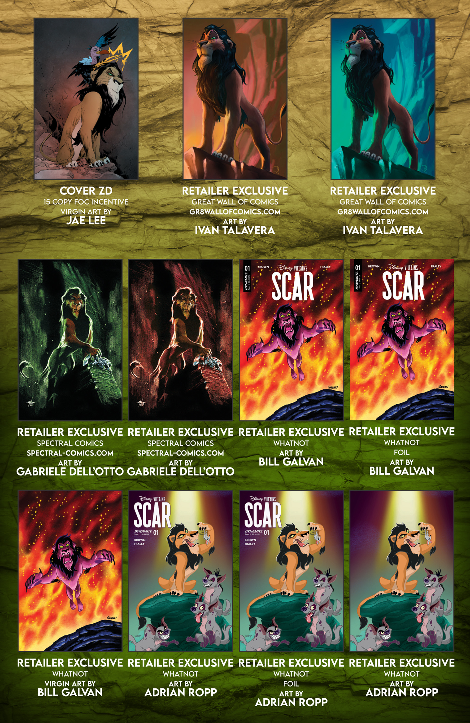 Read online Disney Villains: Scar comic -  Issue #1 - 38
