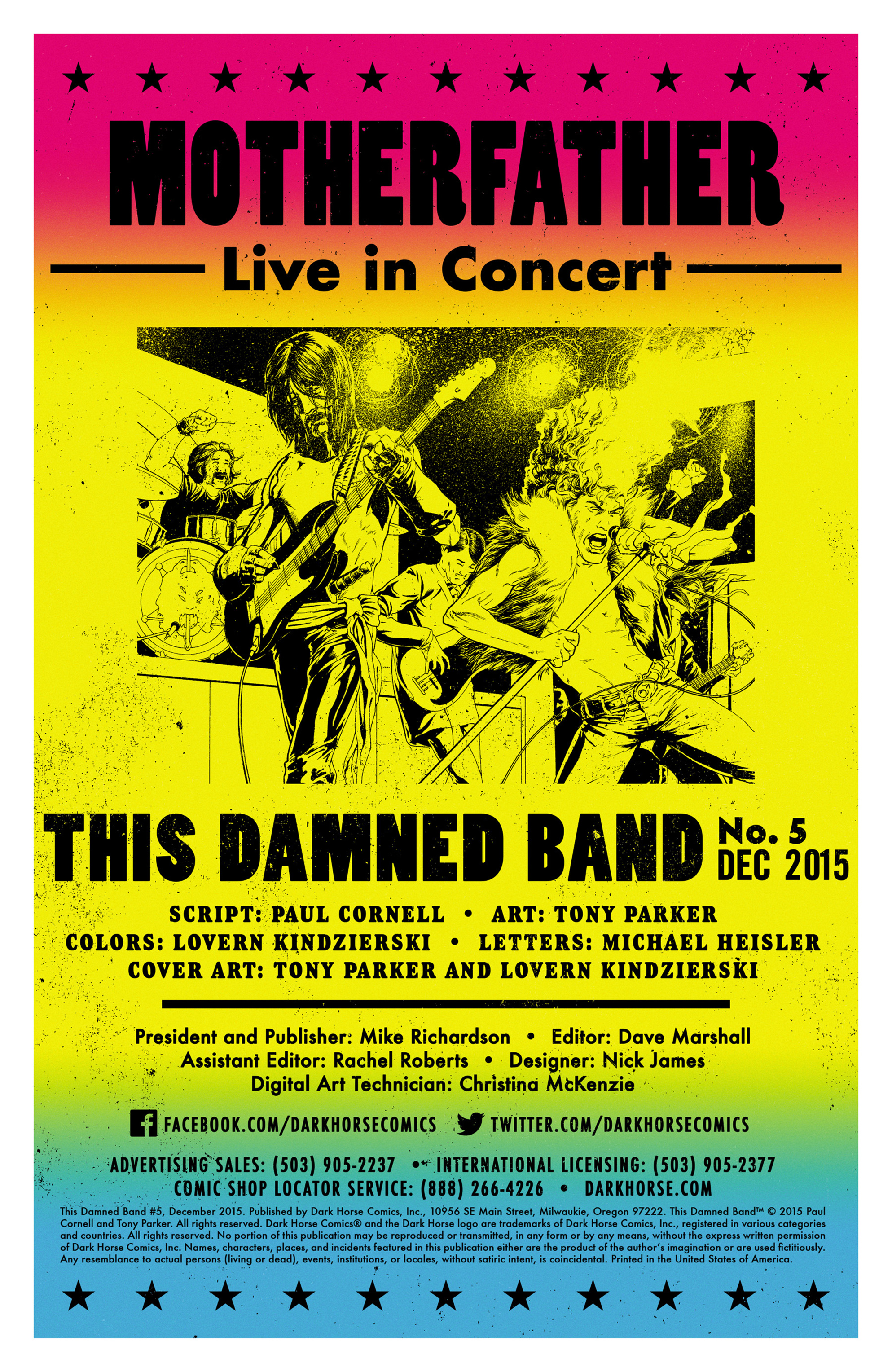 Read online This Damned Band comic -  Issue #5 - 2