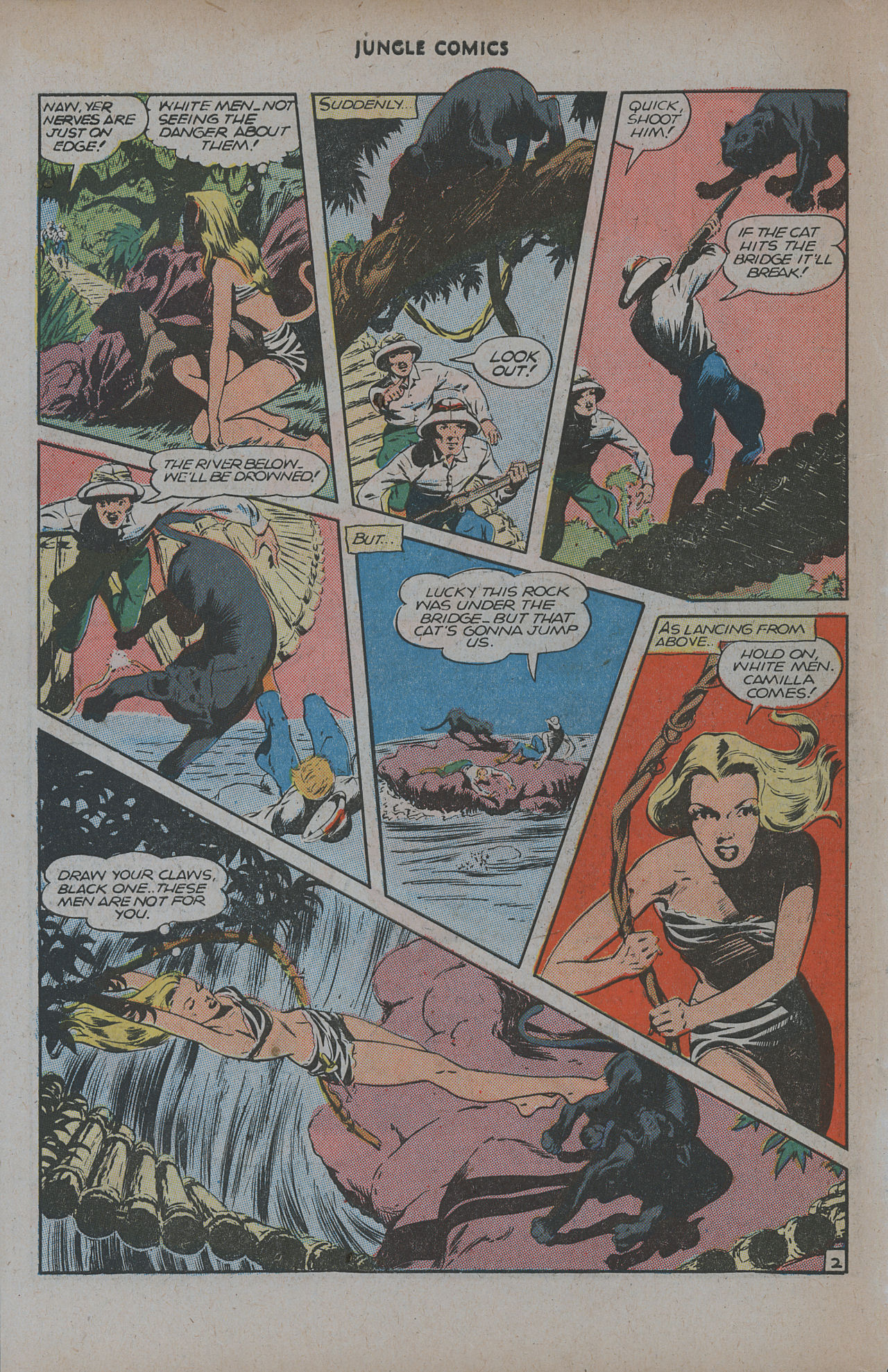 Read online Jungle Comics comic -  Issue #77 - 44