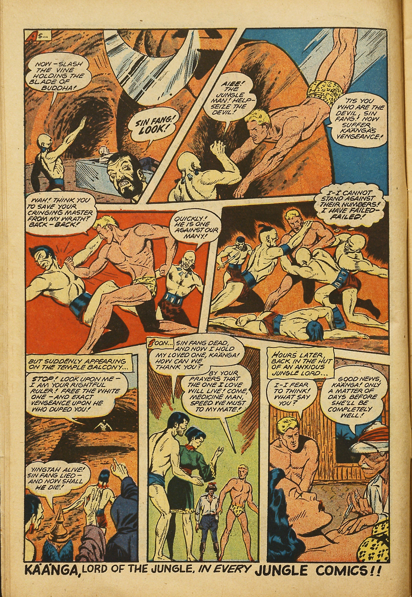 Read online Jungle Comics comic -  Issue #101 - 12