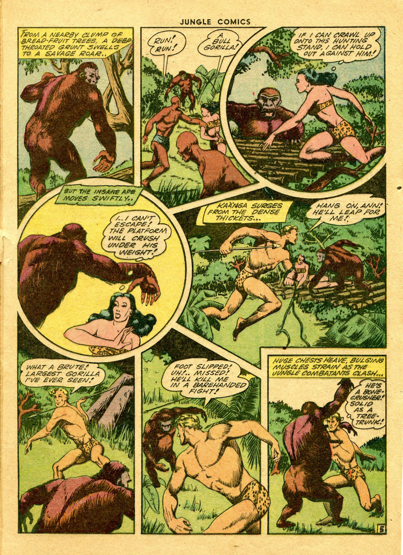 Read online Jungle Comics comic -  Issue #46 - 7
