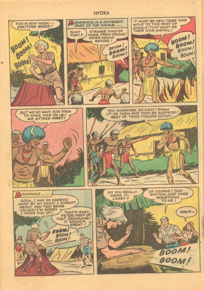 Read online Nyoka the Jungle Girl (1945) comic -  Issue #29 - 36