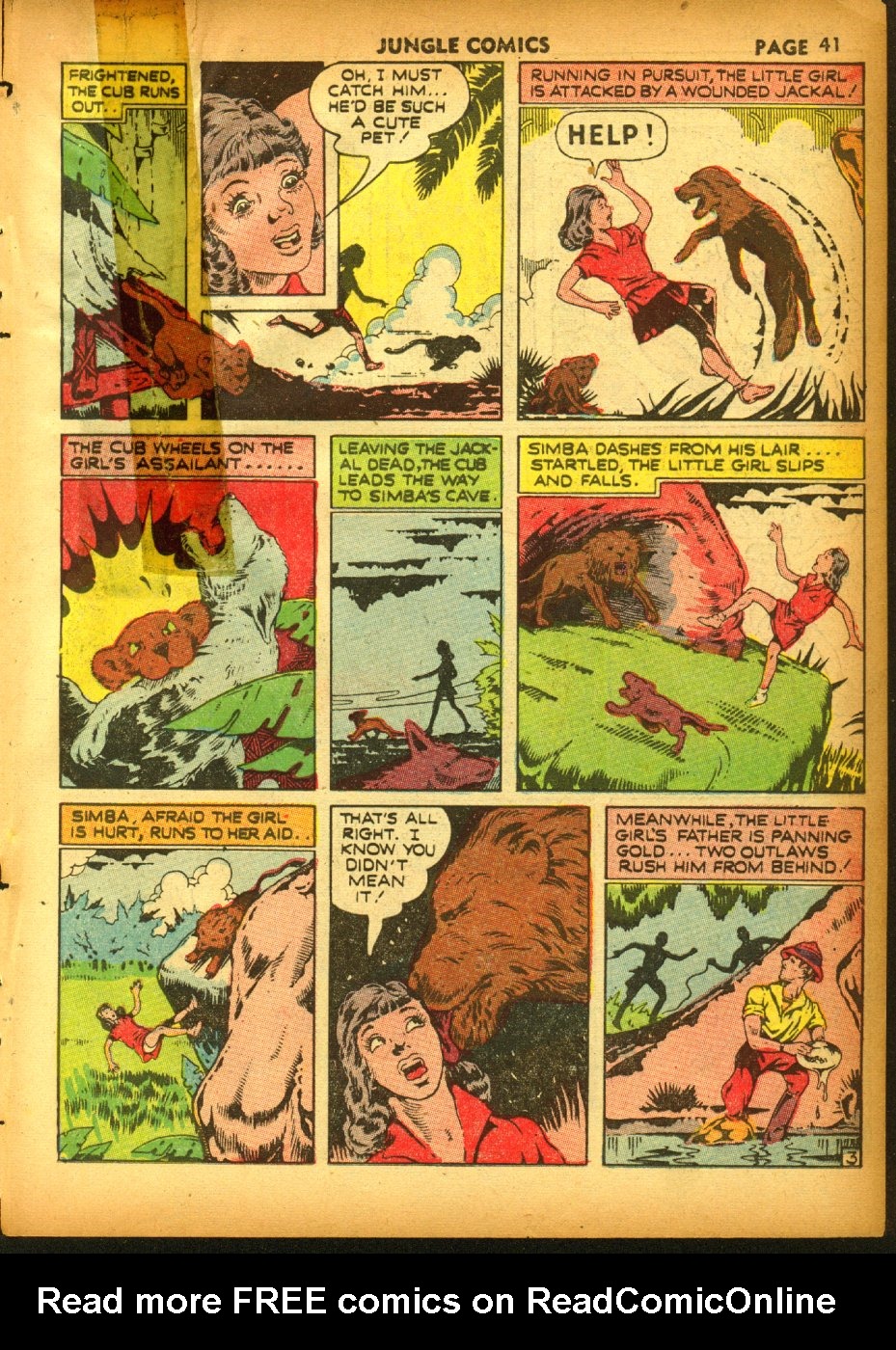 Read online Jungle Comics comic -  Issue #19 - 43