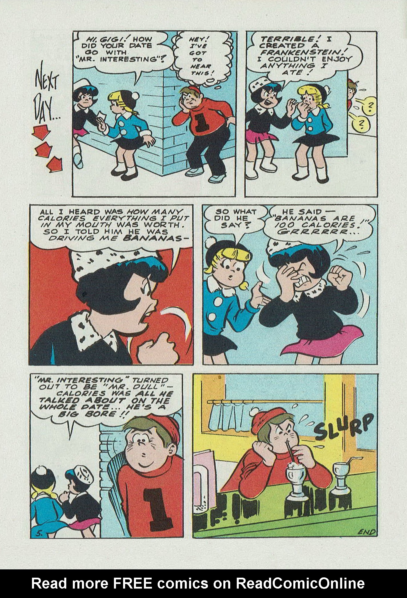 Read online Betty and Veronica Digest Magazine comic -  Issue #59 - 58