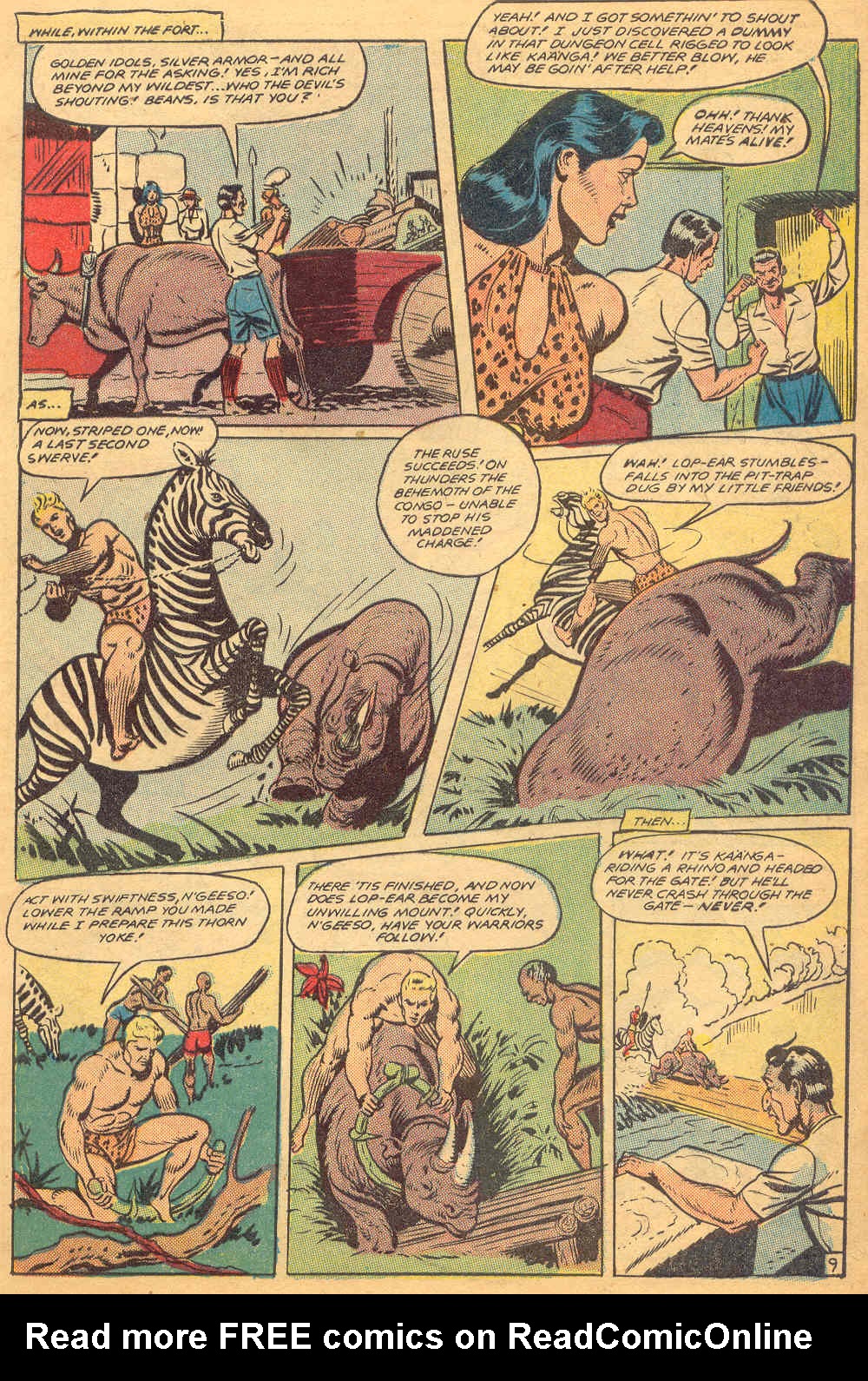 Read online Jungle Comics comic -  Issue #108 - 11