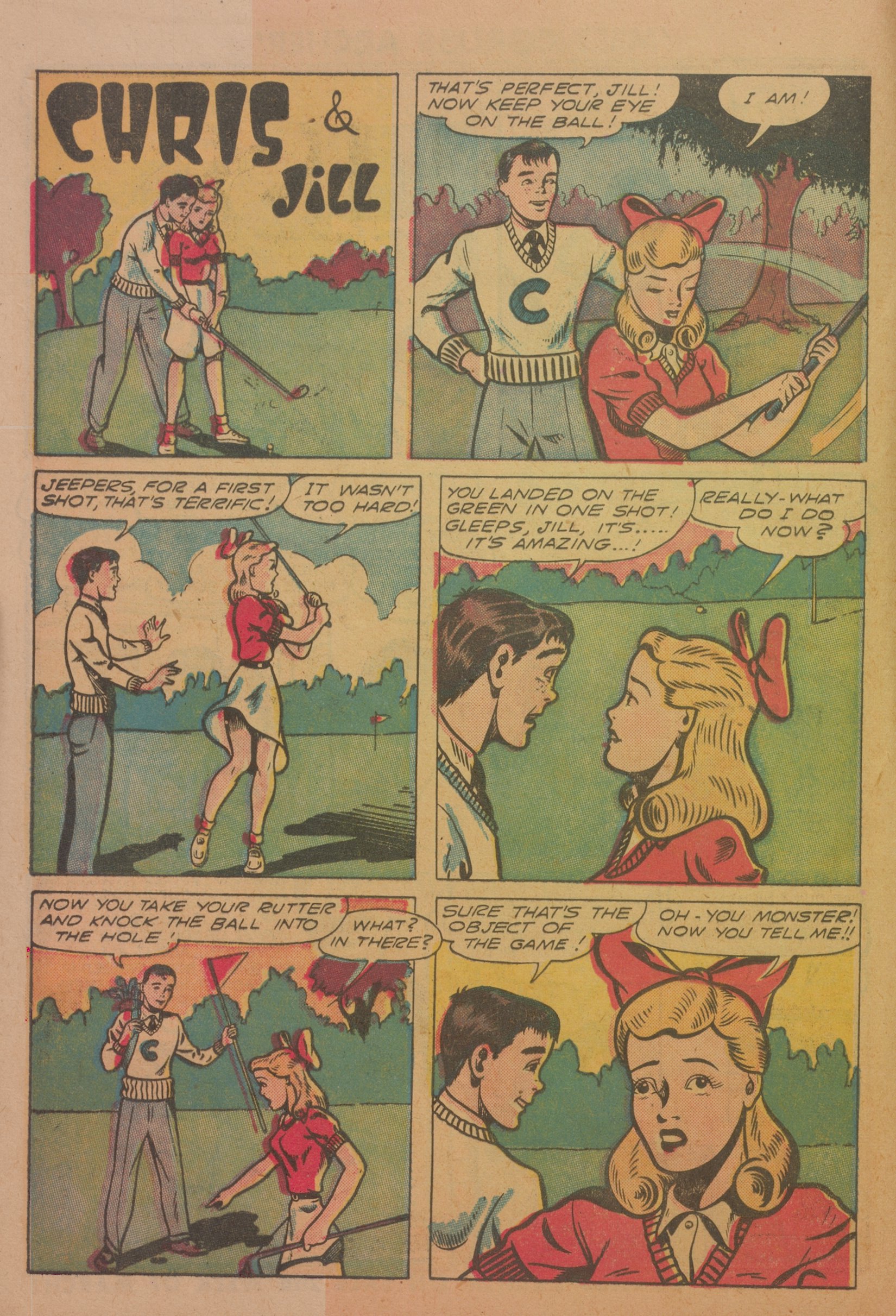 Read online Meet Corliss Archer comic -  Issue #1 - 12
