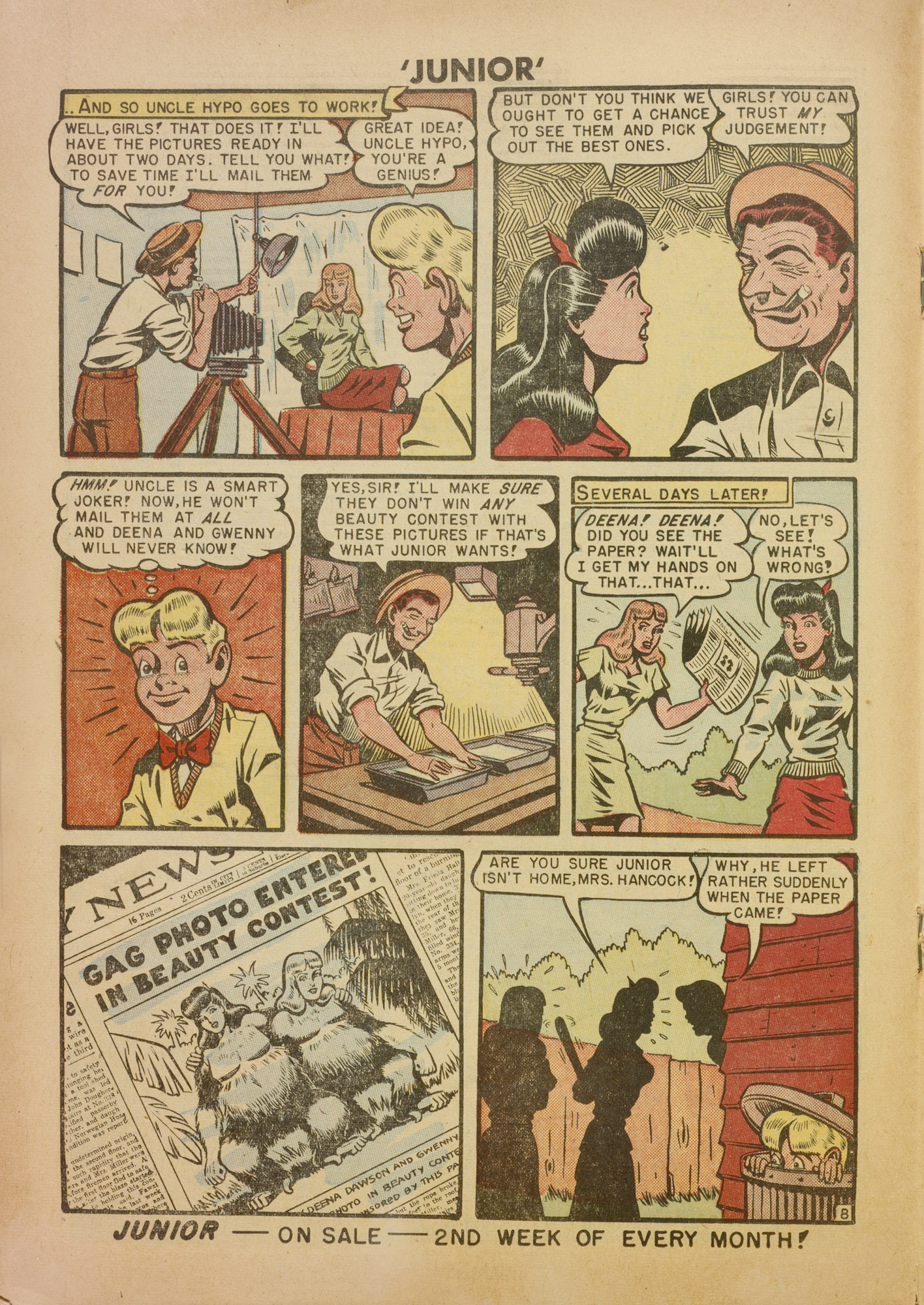 Read online Junior (1947) comic -  Issue #14 - 18