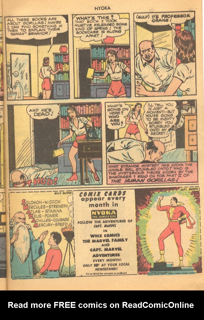 Read online Nyoka the Jungle Girl (1945) comic -  Issue #30 - 9