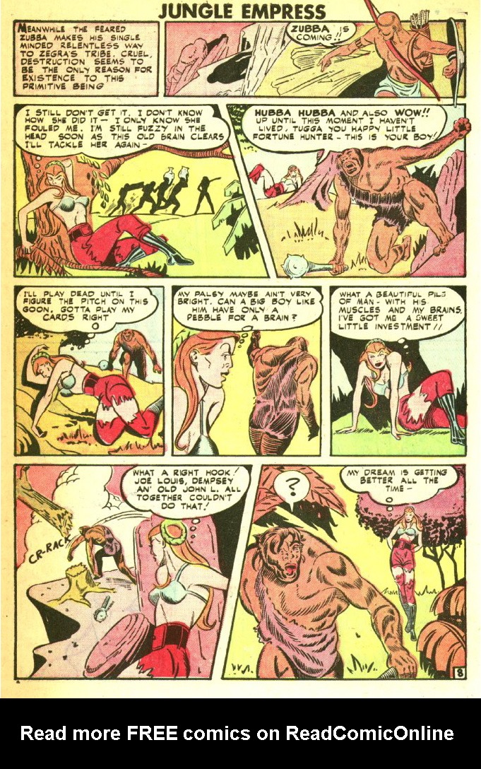 Read online Zegra, Jungle Empress comic -  Issue #3 - 9
