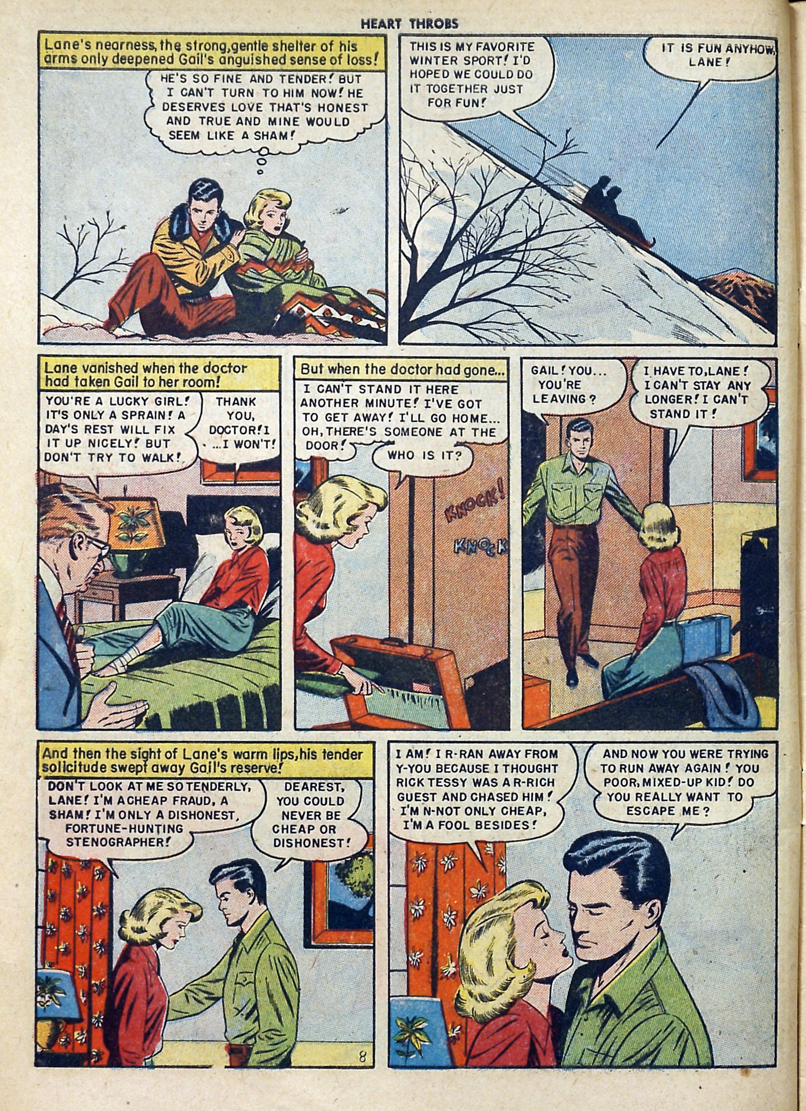 Read online Heart Throbs comic -  Issue #5 - 10