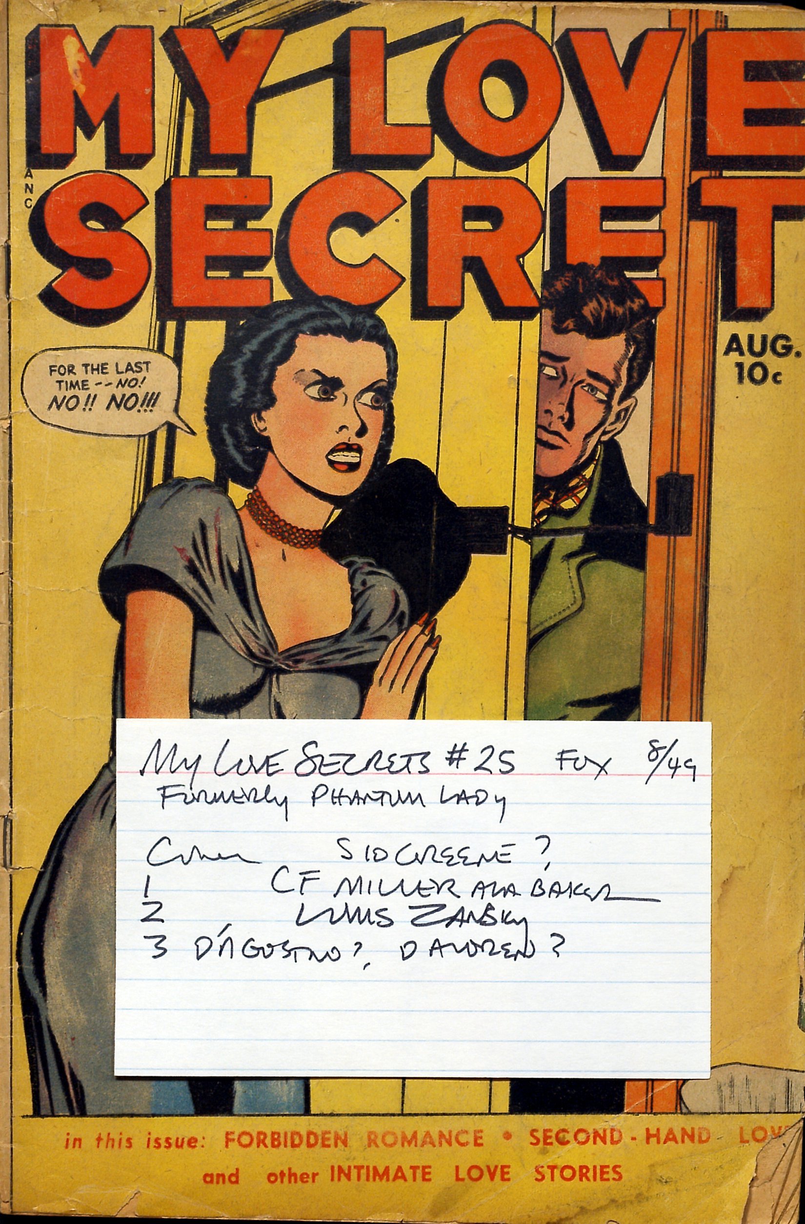 Read online My Love Secret comic -  Issue #25 - 37