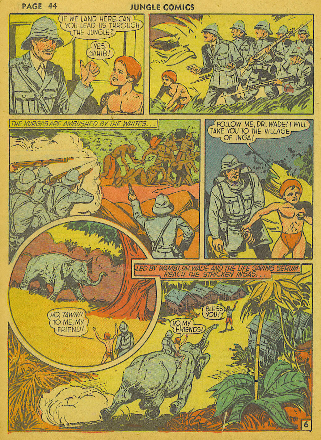 Read online Jungle Comics comic -  Issue #8 - 46