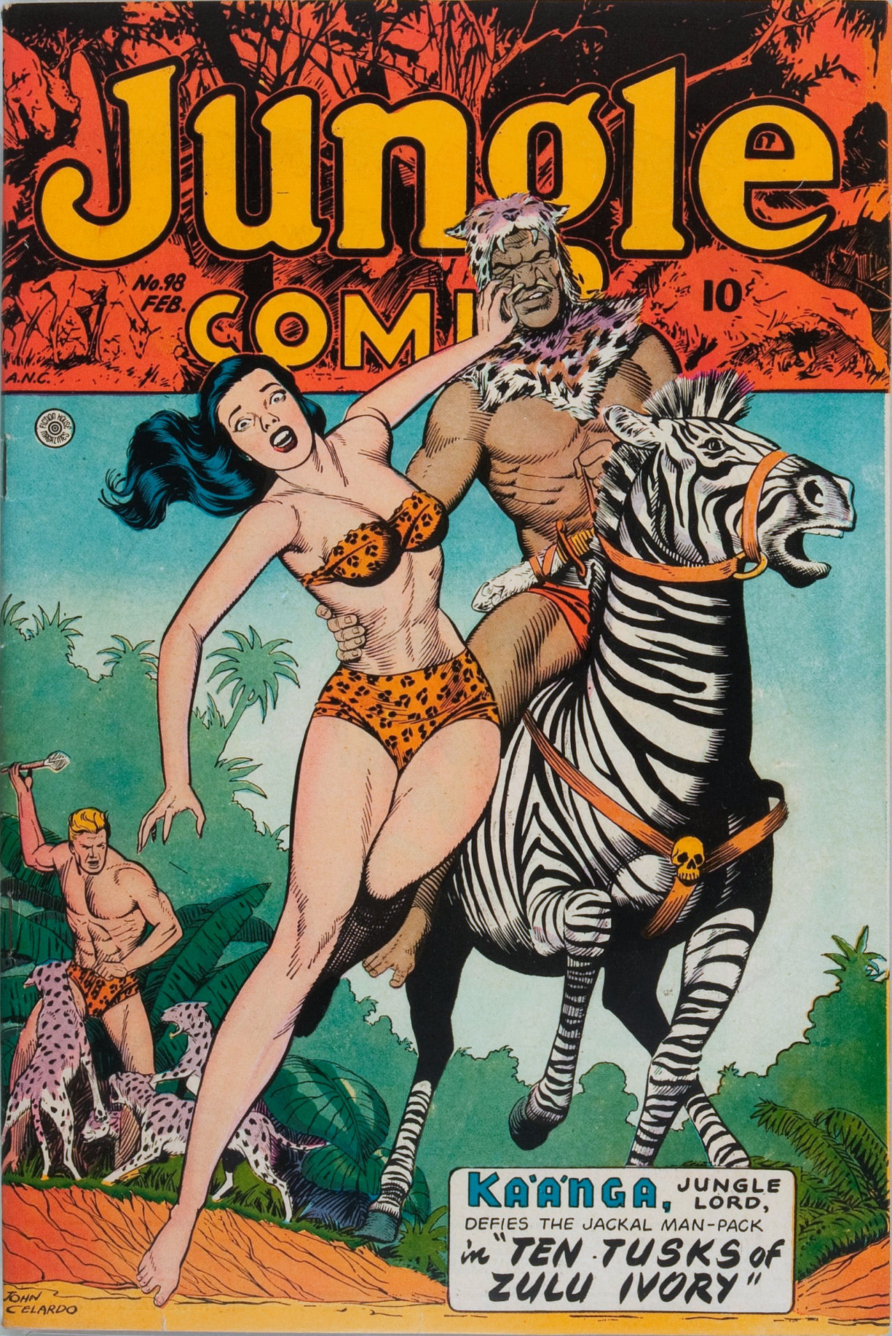 Read online Jungle Comics comic -  Issue #98 - 1