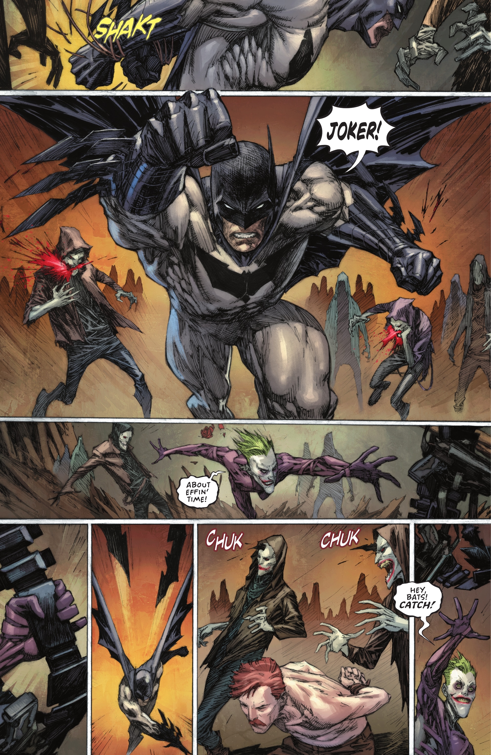 Read online Batman & The Joker: The Deadly Duo comic -  Issue #6 - 12