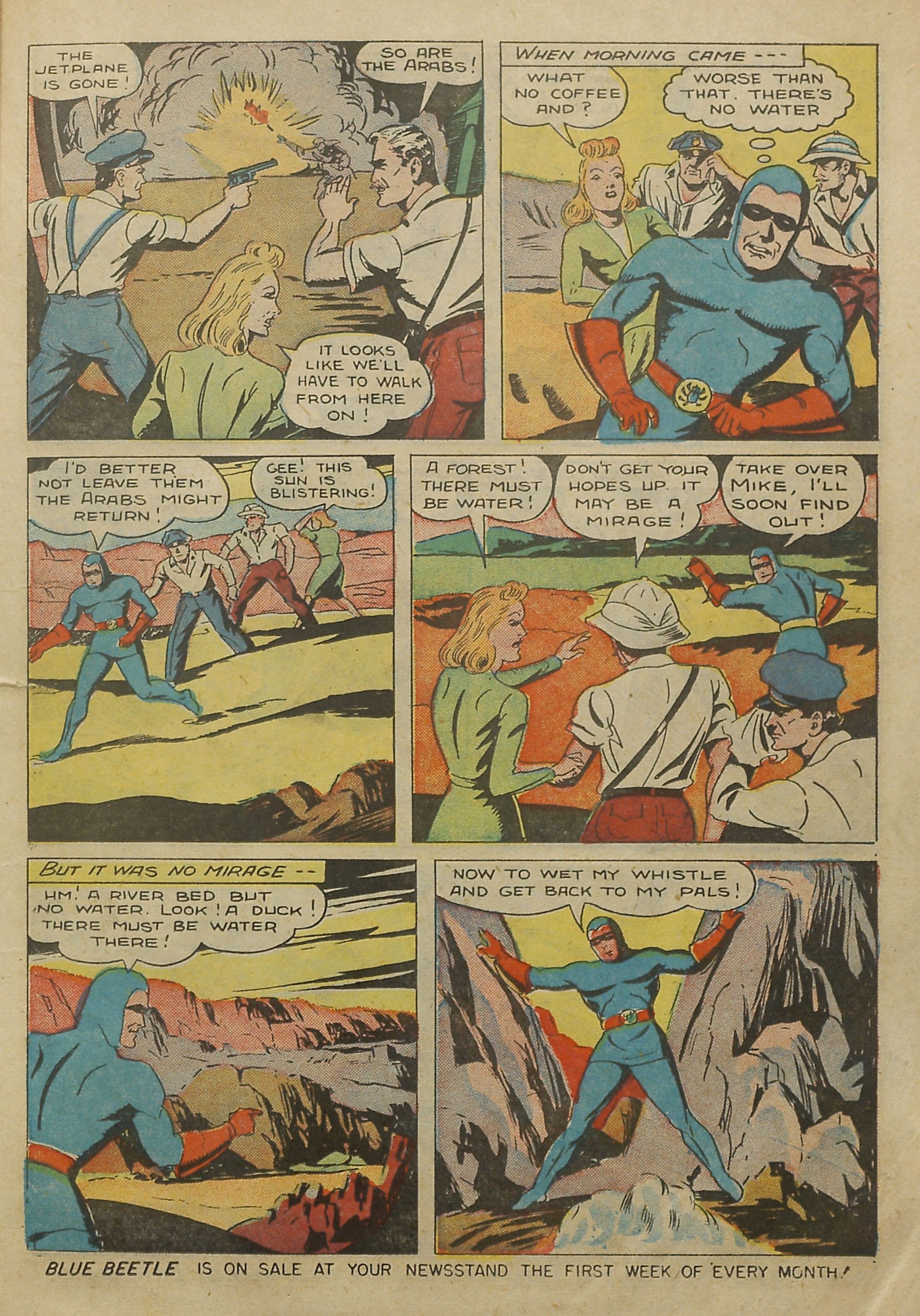 Read online The Blue Beetle comic -  Issue #45 - 23