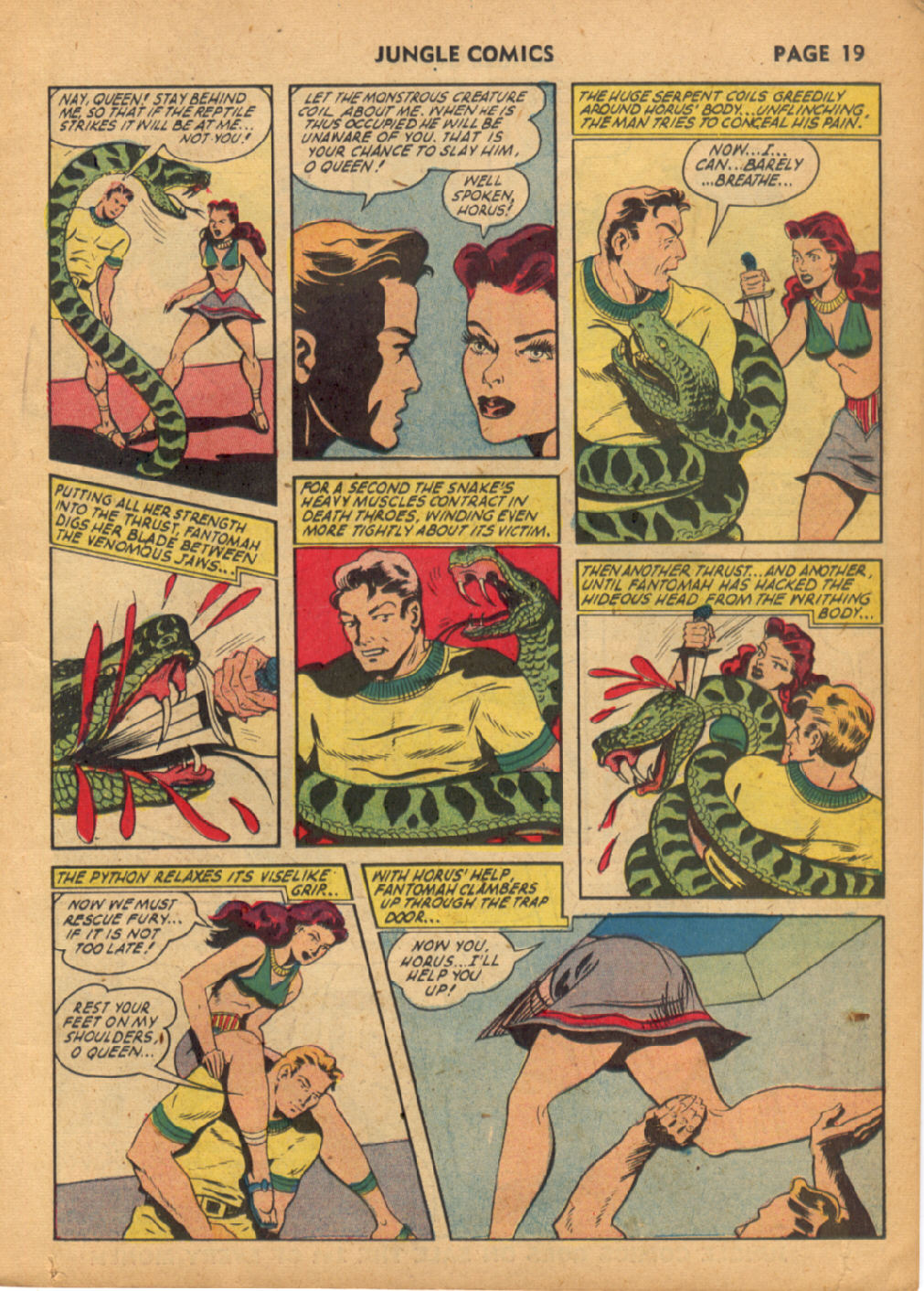 Read online Jungle Comics comic -  Issue #38 - 20