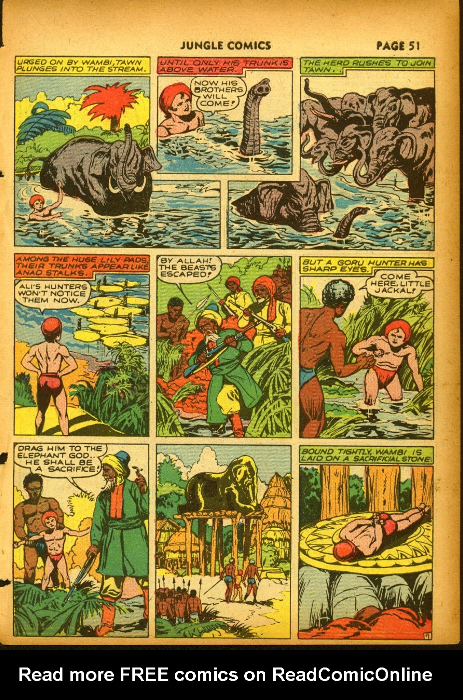 Read online Jungle Comics comic -  Issue #20 - 53
