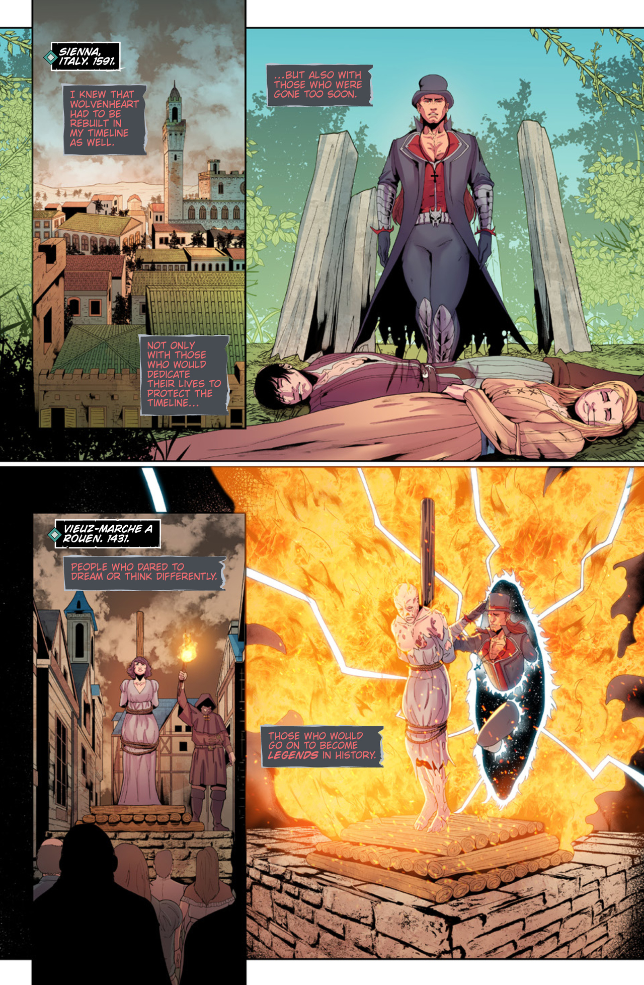 Read online Wolvenheart comic -  Issue #14 - 44