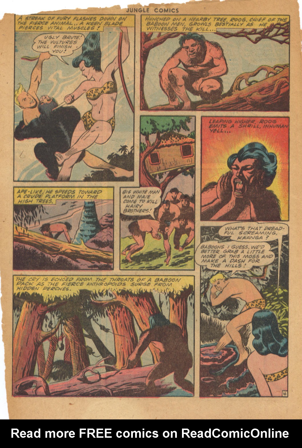 Read online Jungle Comics comic -  Issue #44 - 6