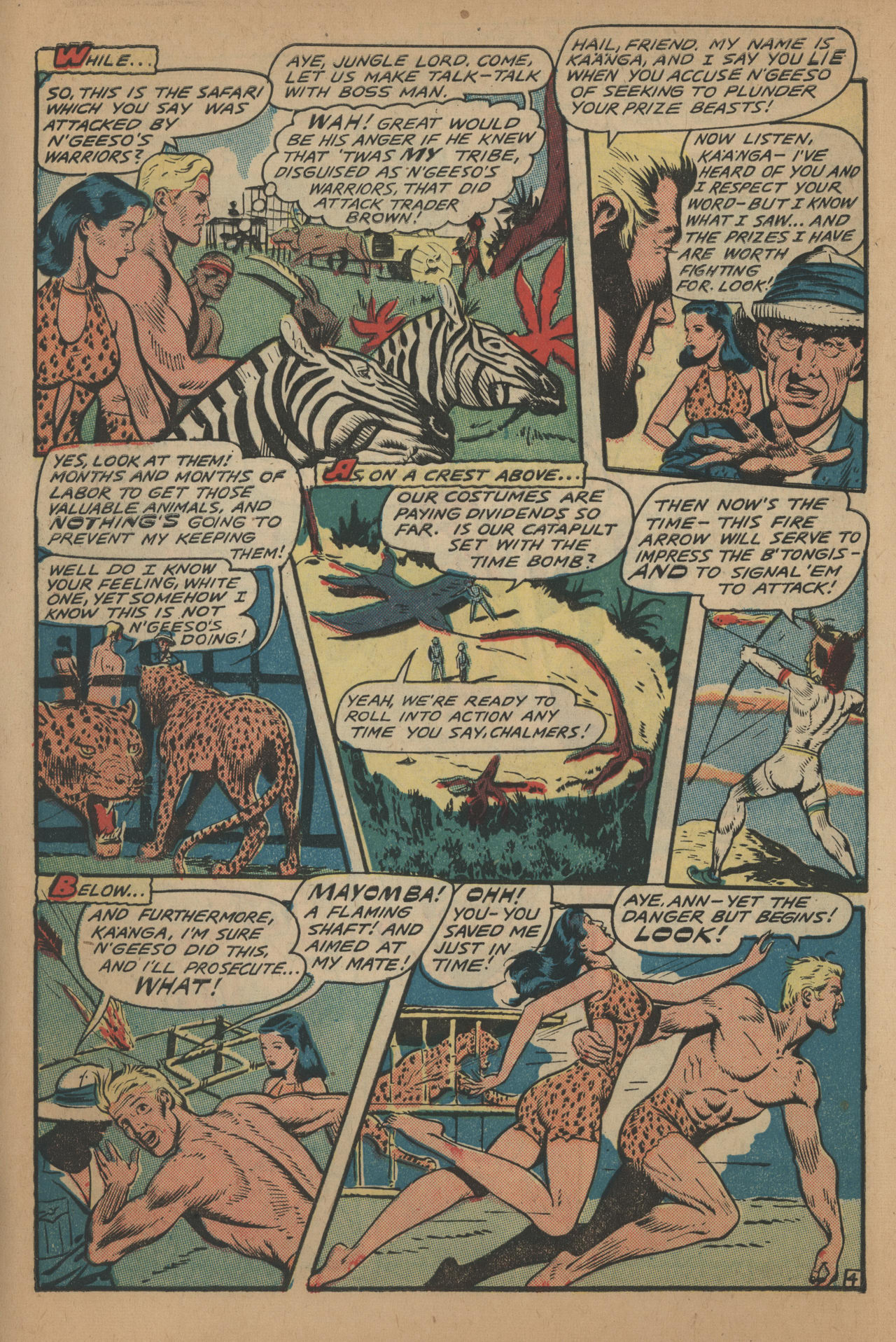 Read online Jungle Comics comic -  Issue #107 - 6