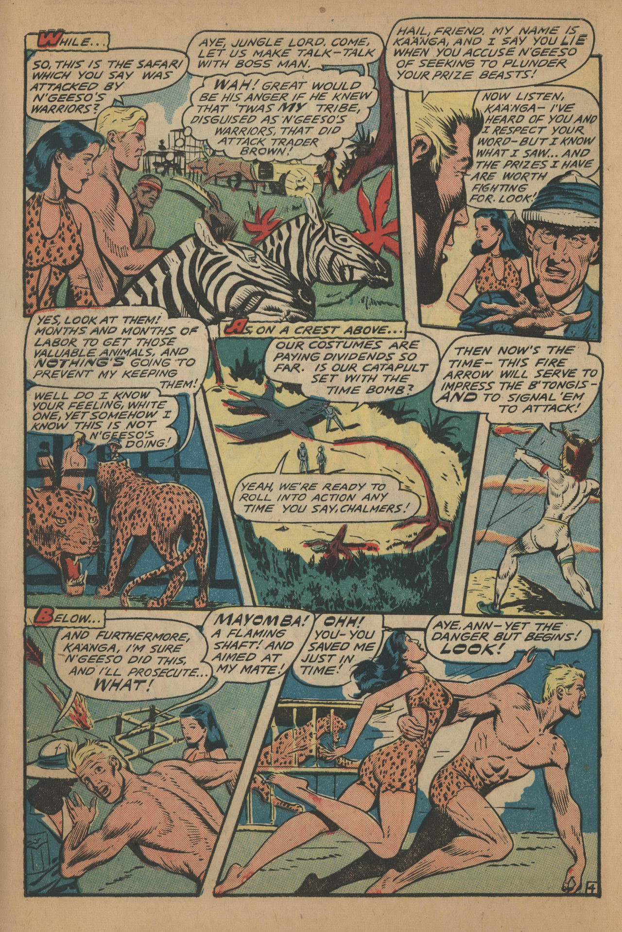 Read online Jungle Comics comic -  Issue #107 - 6