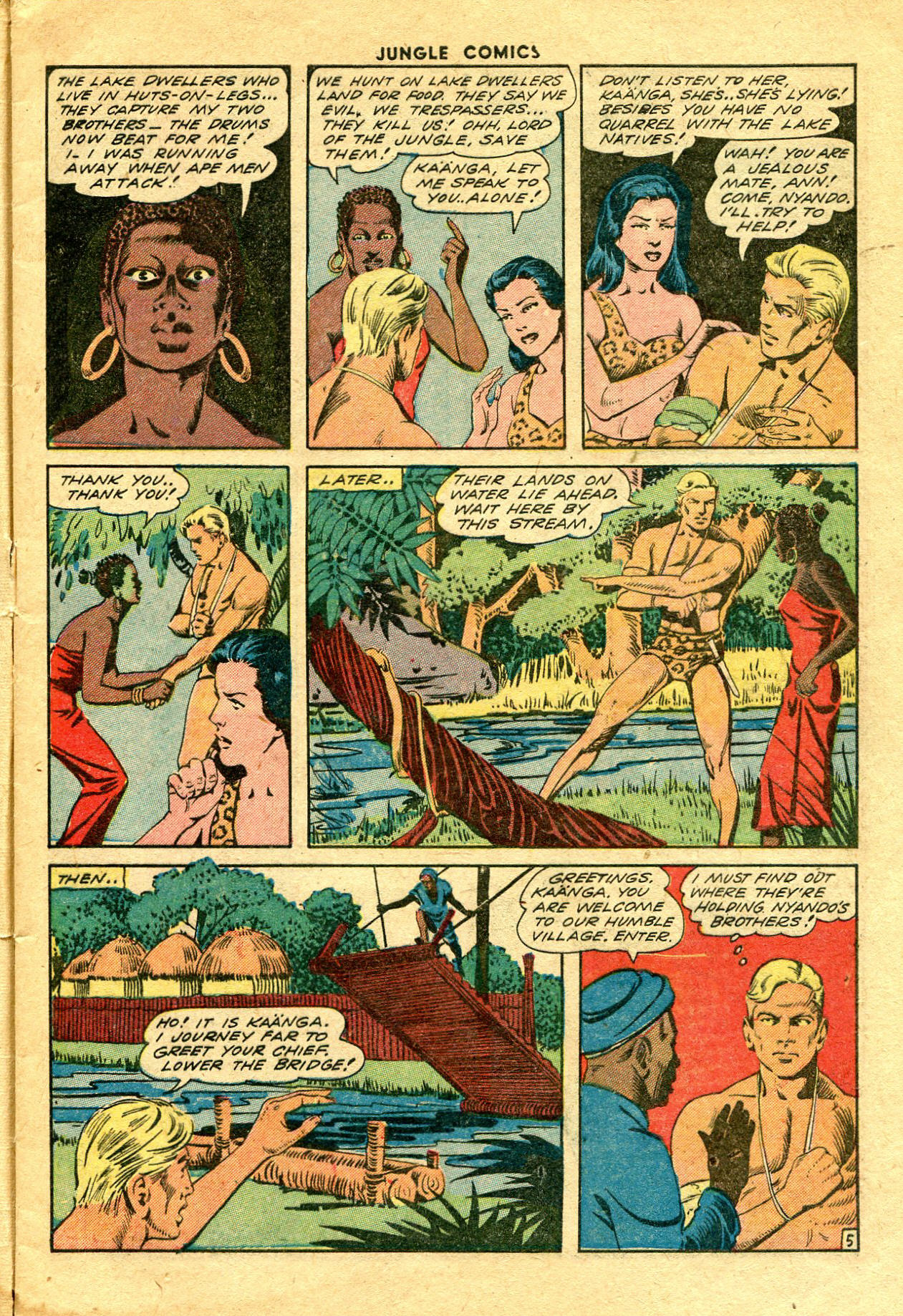 Read online Jungle Comics comic -  Issue #59 - 8