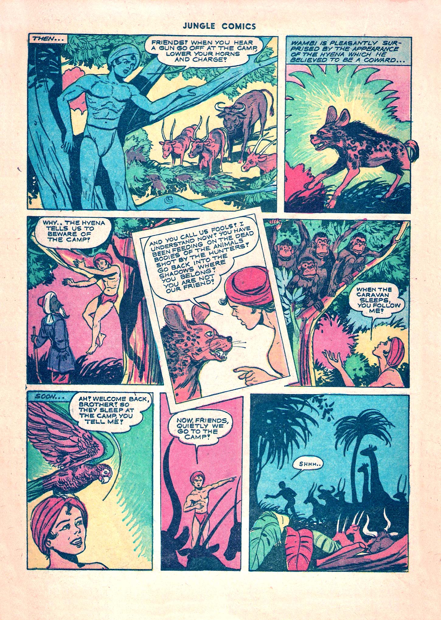 Read online Jungle Comics comic -  Issue #42 - 30