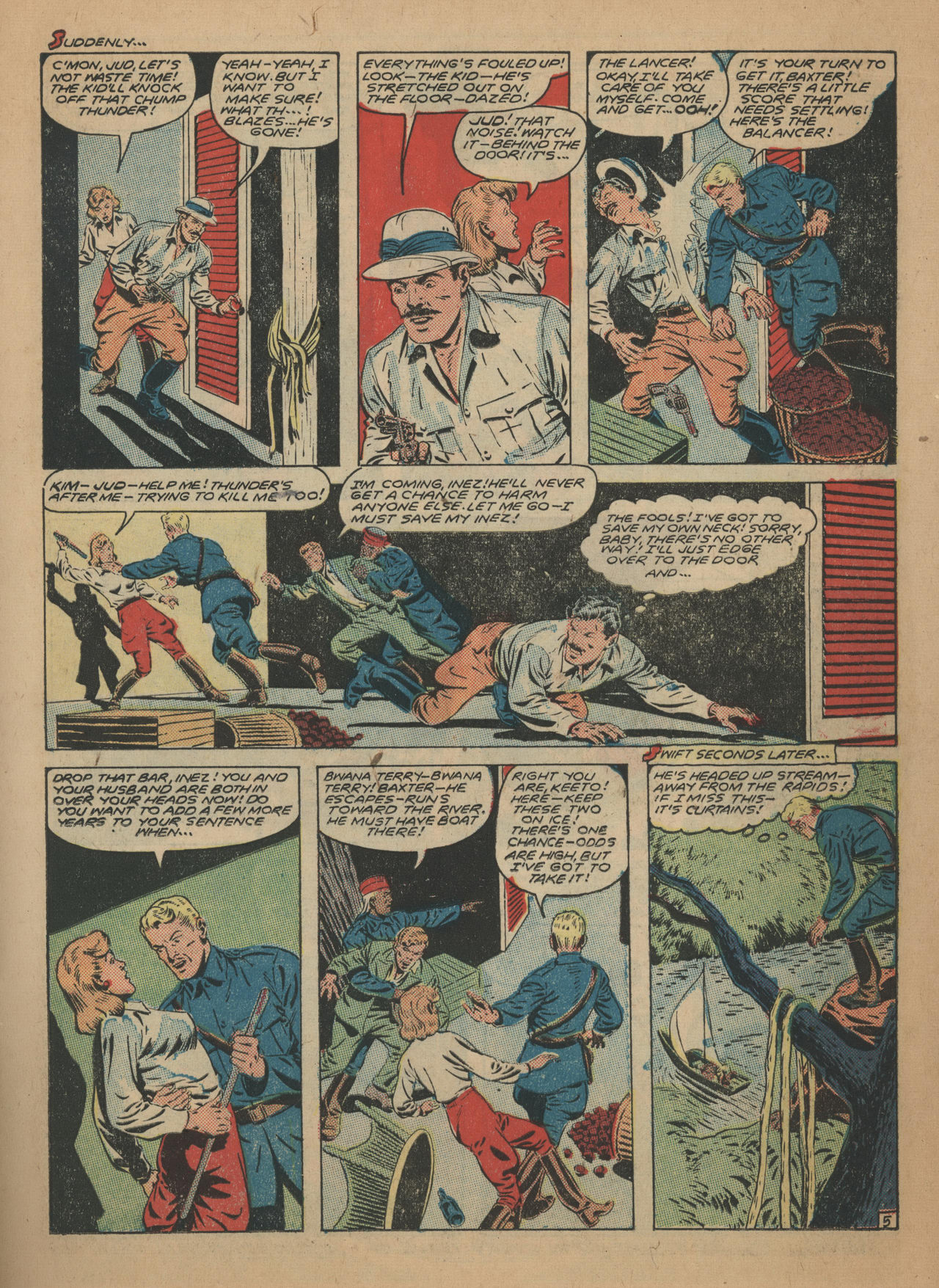 Read online Jungle Comics comic -  Issue #107 - 23