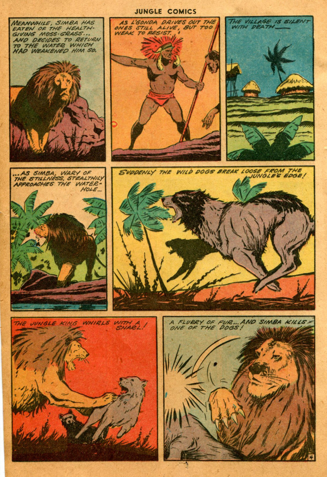 Read online Jungle Comics comic -  Issue #60 - 20
