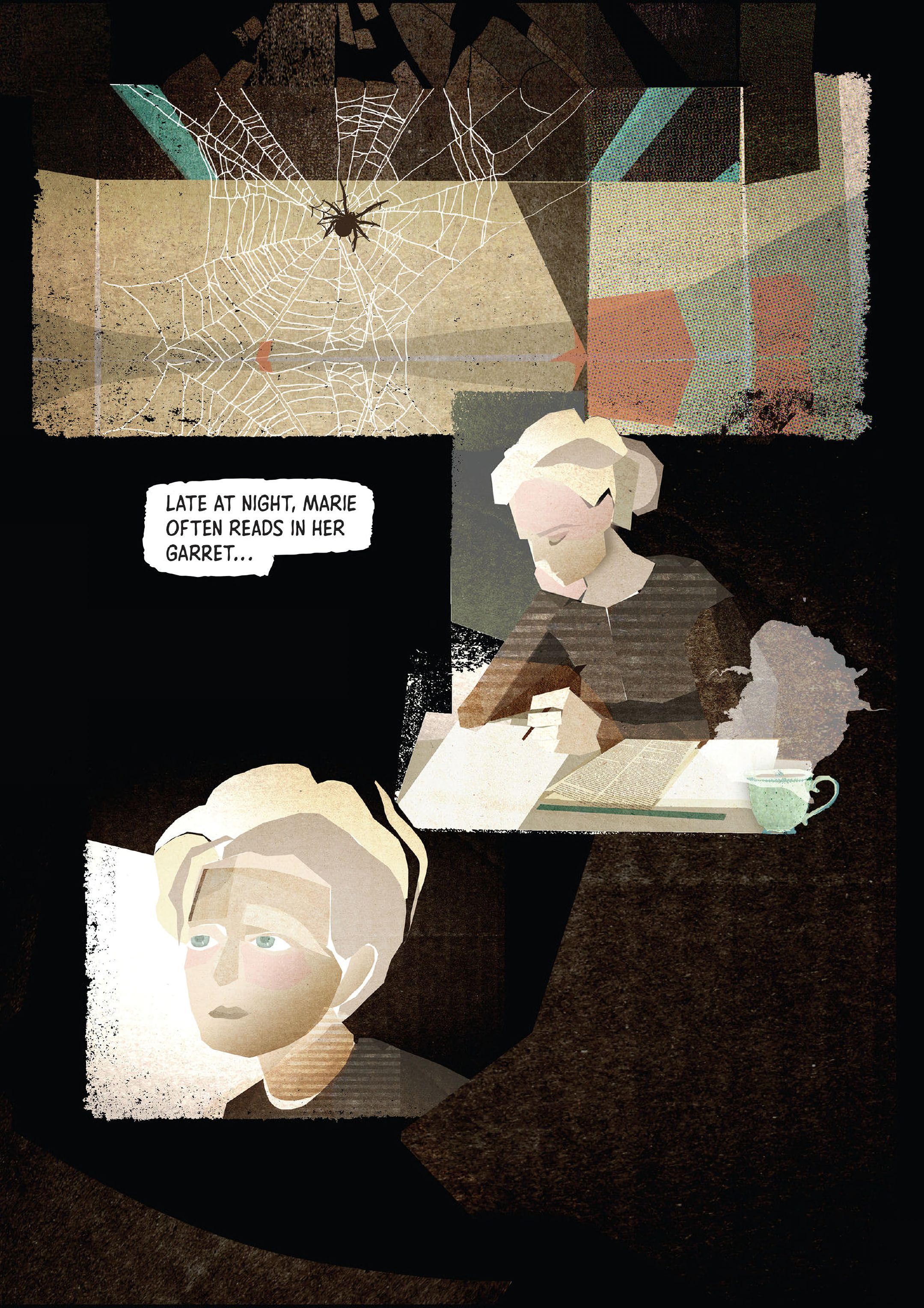 Read online Marie Curie: A Quest For Light comic -  Issue # TPB - 66