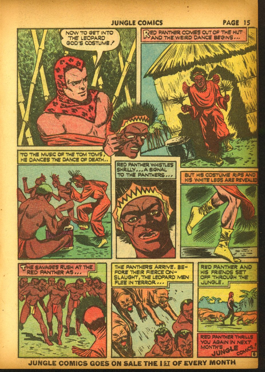 Read online Jungle Comics comic -  Issue #20 - 17