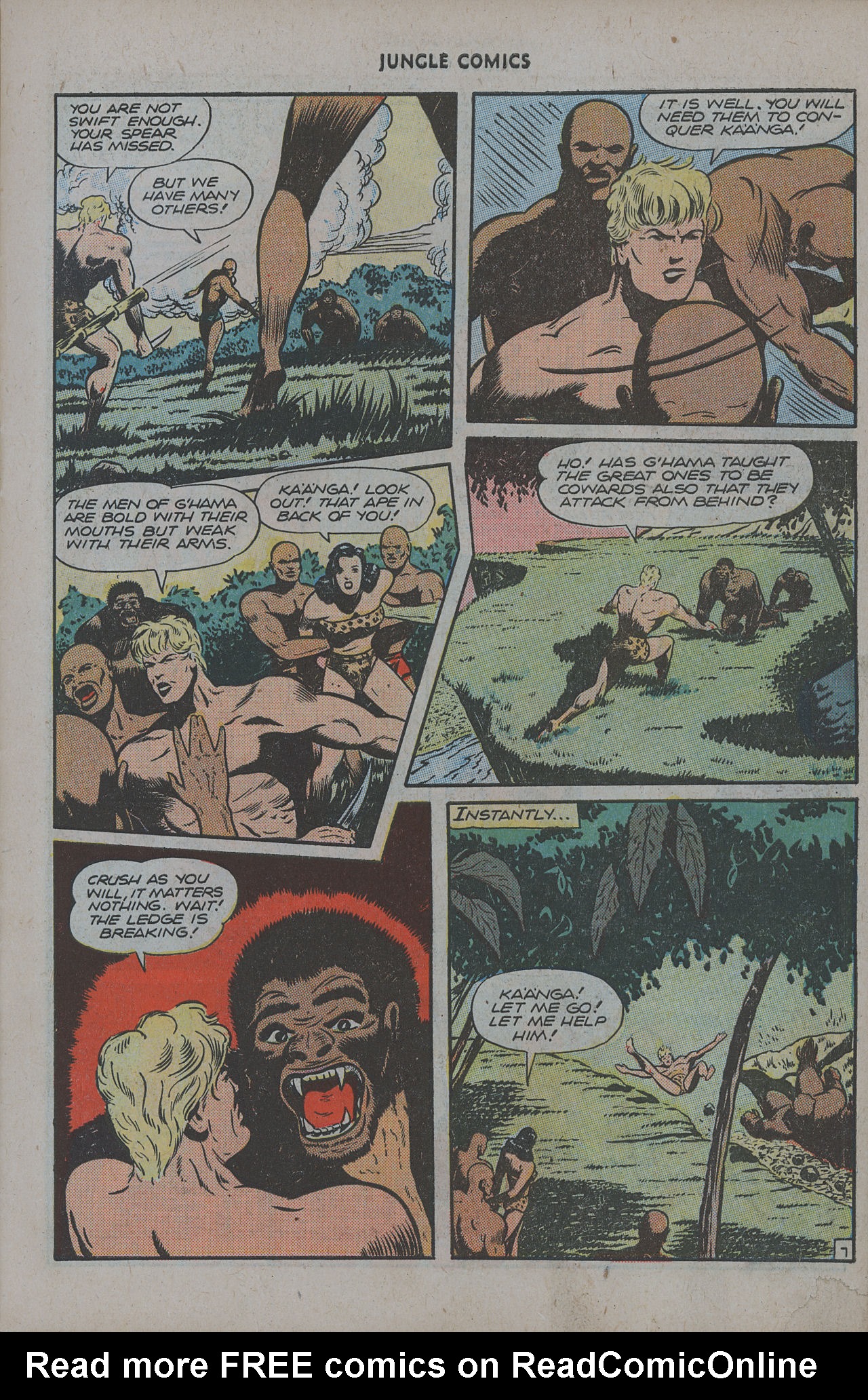 Read online Jungle Comics comic -  Issue #78 - 9