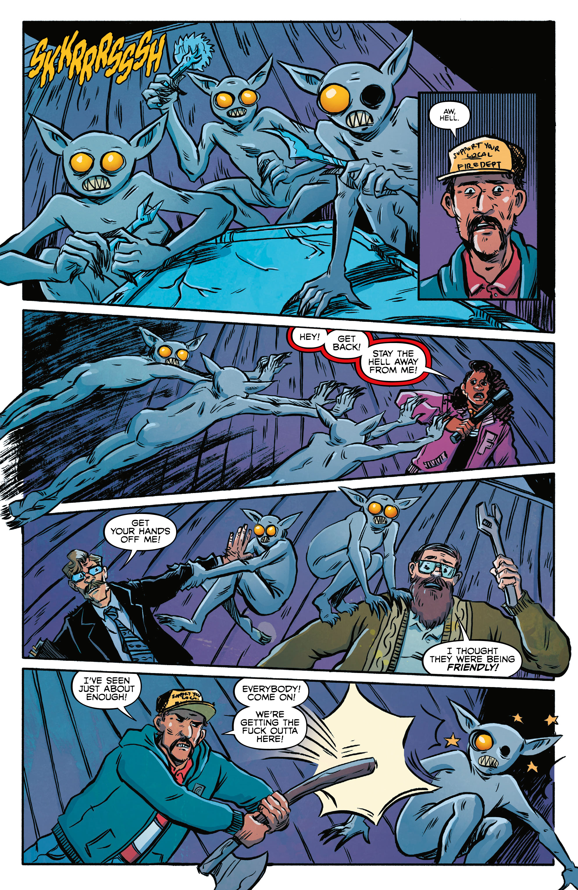 Read online Door to Door, Night by Night comic -  Issue #3 - 17