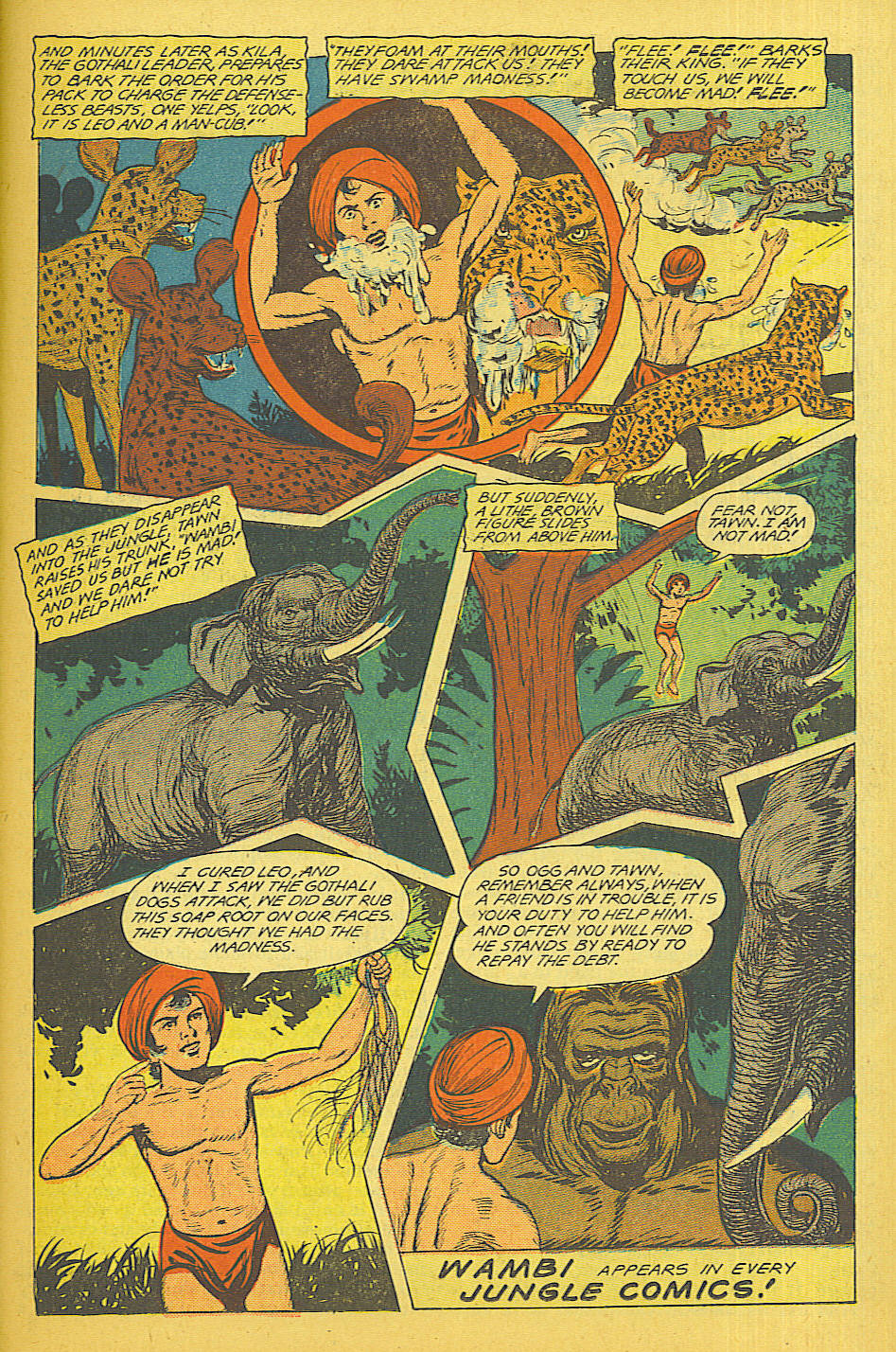 Read online Jungle Comics comic -  Issue #120 - 34