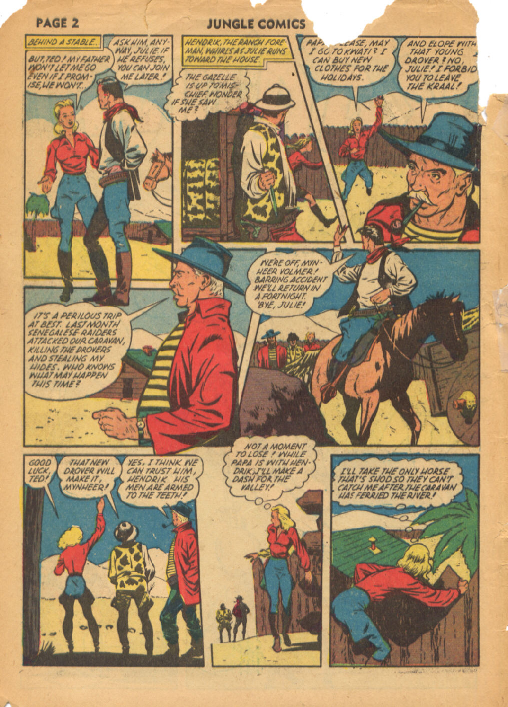 Read online Jungle Comics comic -  Issue #38 - 3