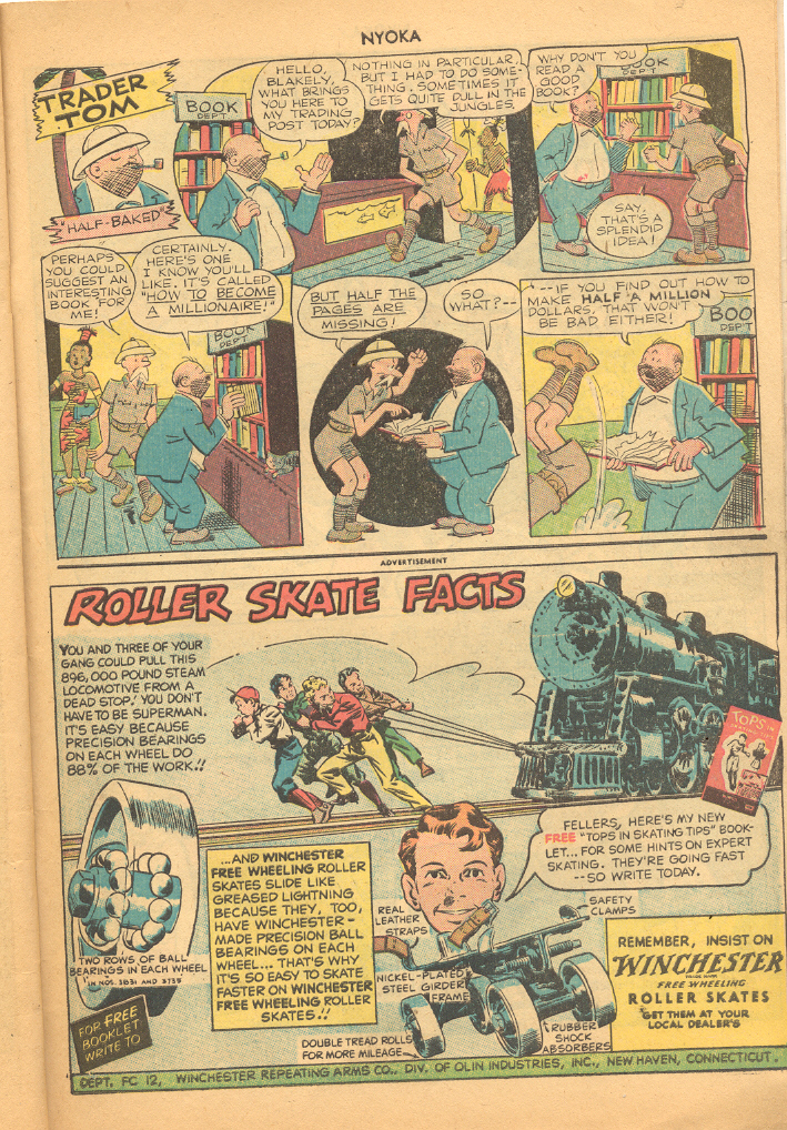Read online Nyoka the Jungle Girl (1945) comic -  Issue #30 - 31