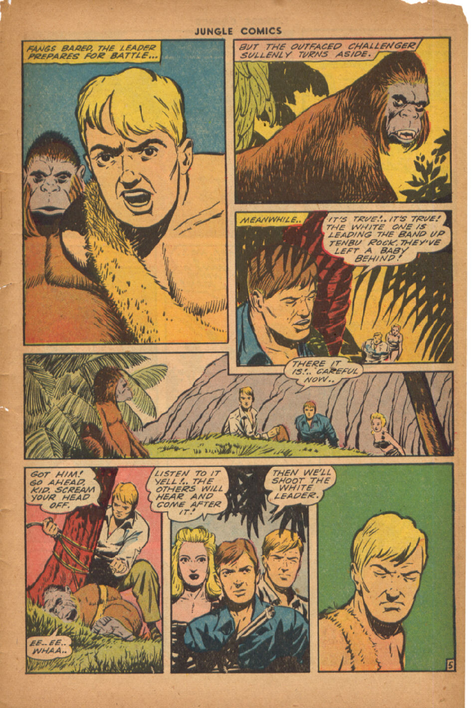 Read online Jungle Comics comic -  Issue #53 - 47