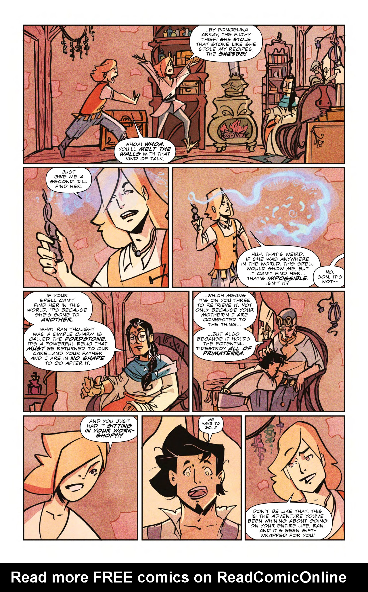 Read online Potions Inc. comic -  Issue #1 - 20