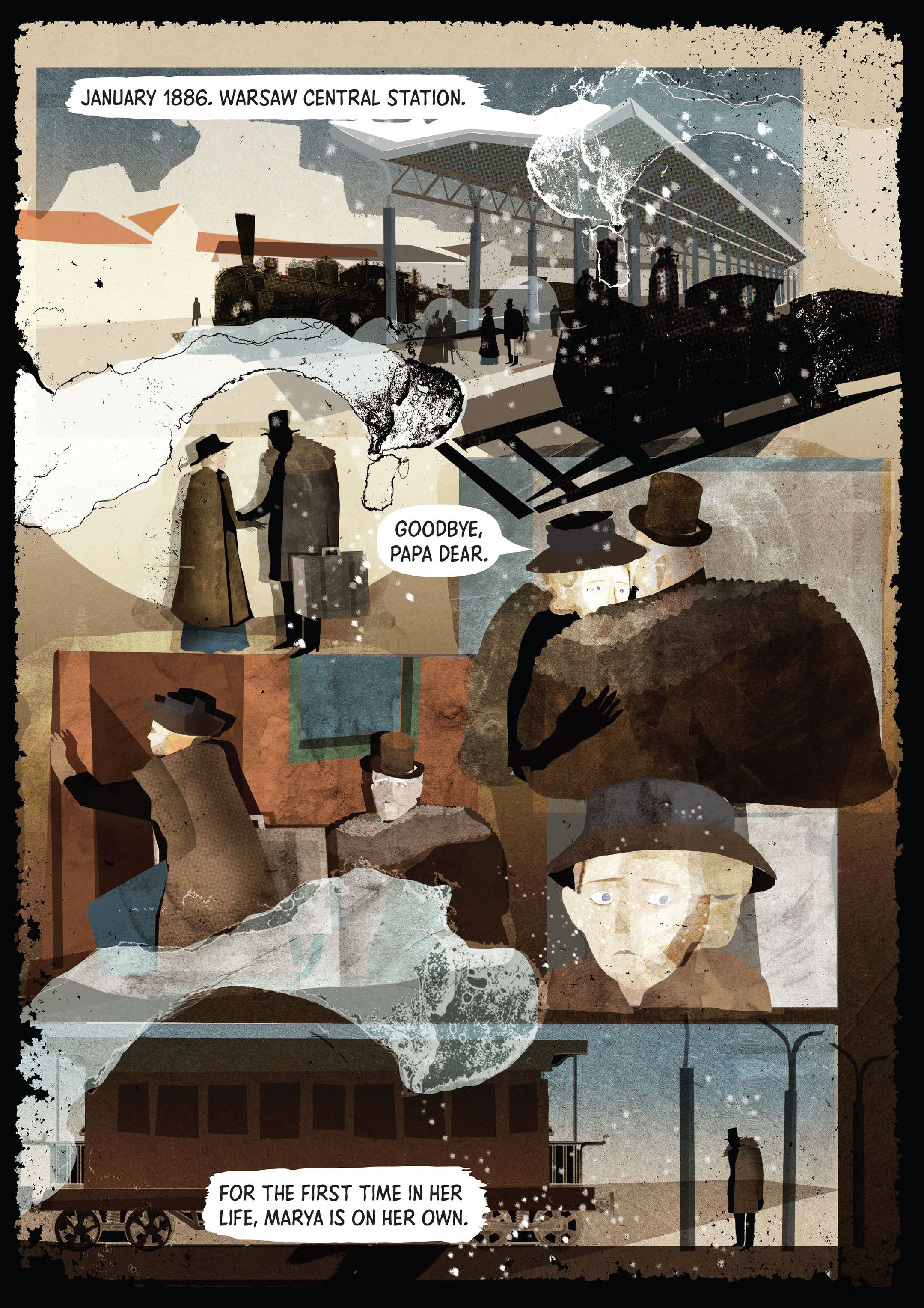 Read online Marie Curie: A Quest For Light comic -  Issue # TPB - 36