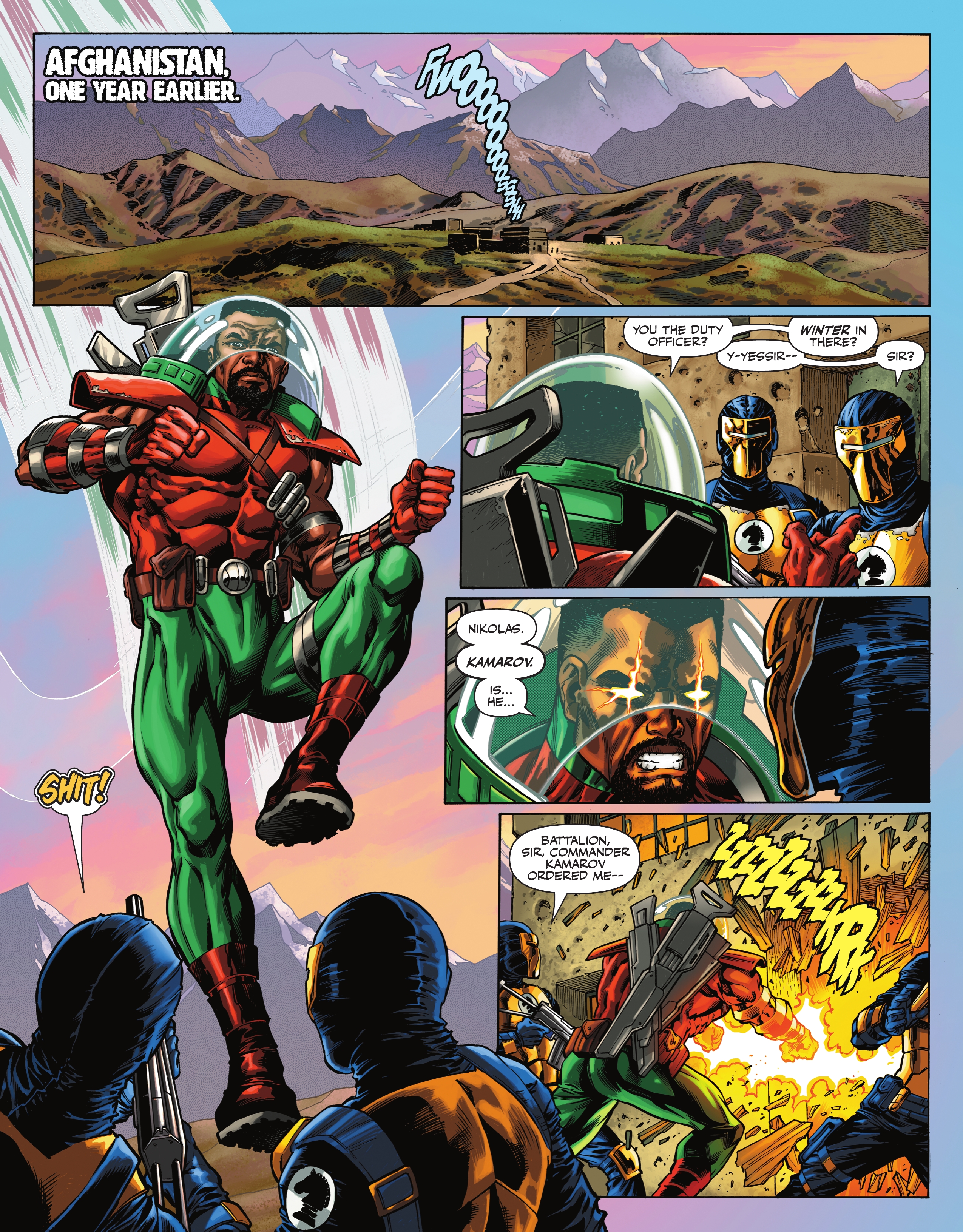 Read online Waller vs. Wildstorm comic -  Issue #1 - 10