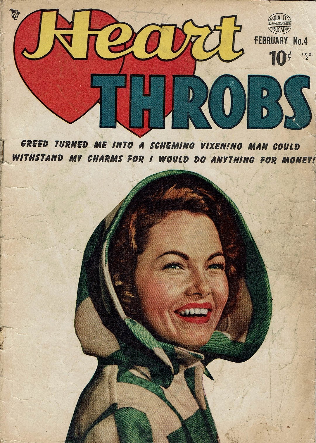Read online Heart Throbs comic -  Issue #4 - 1