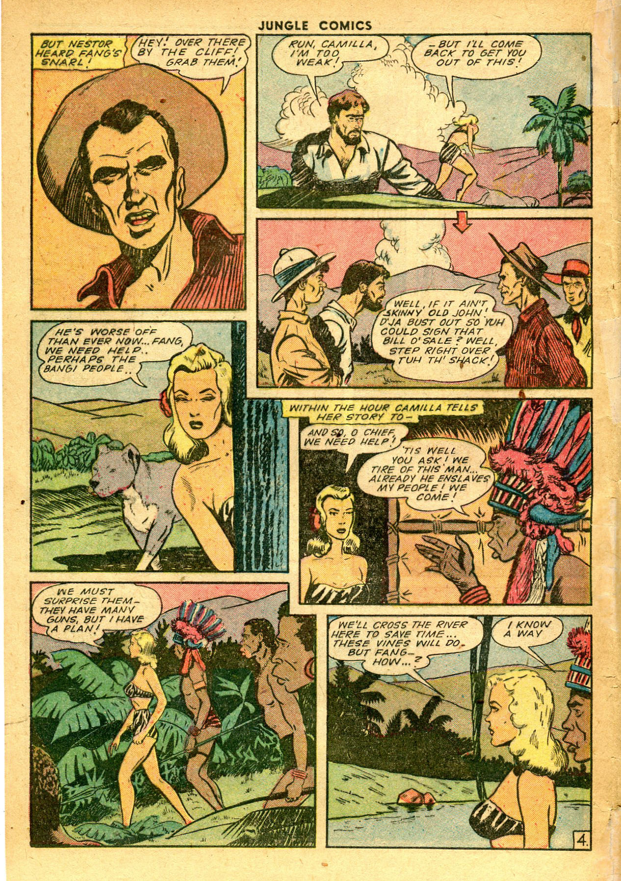 Read online Jungle Comics comic -  Issue #65 - 46
