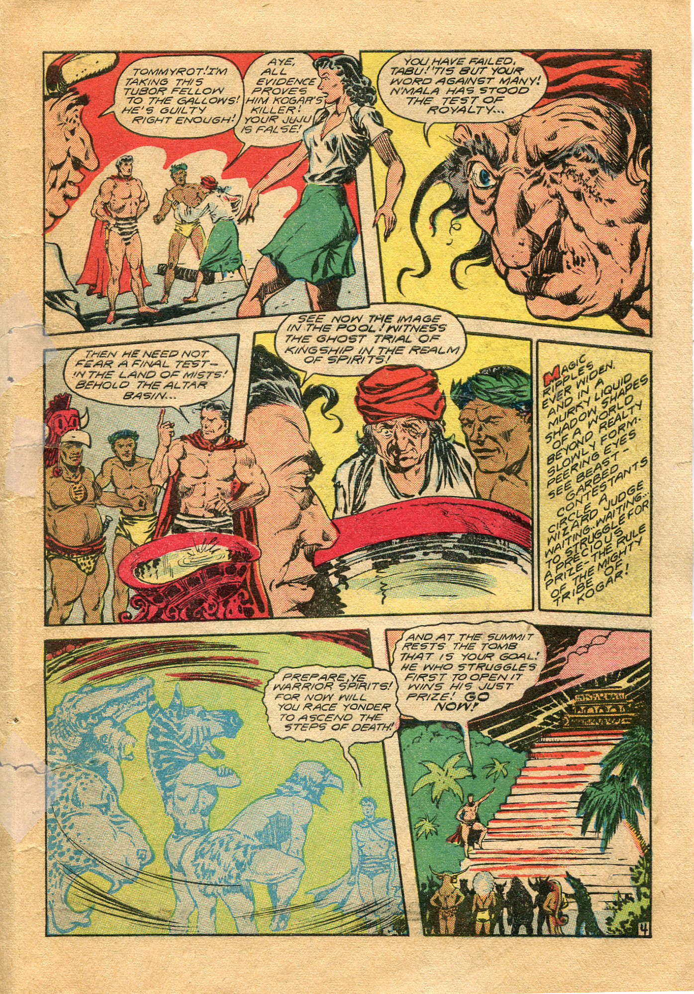 Read online Jungle Comics comic -  Issue #105 - 48