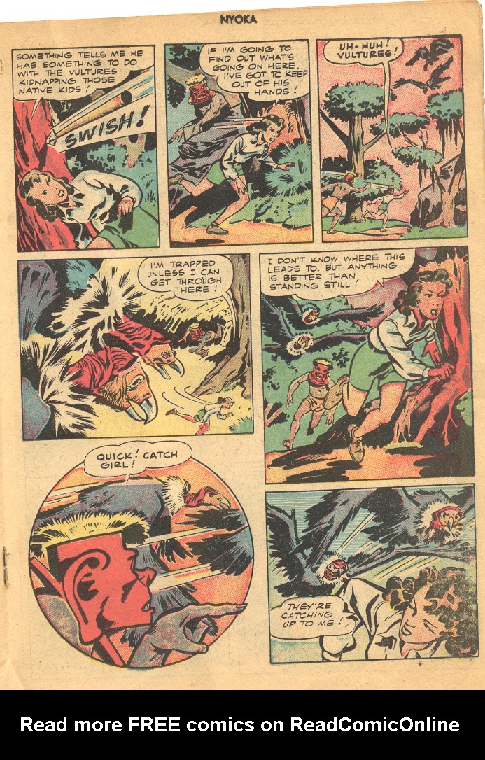 Read online Nyoka the Jungle Girl (1945) comic -  Issue #16 - 19