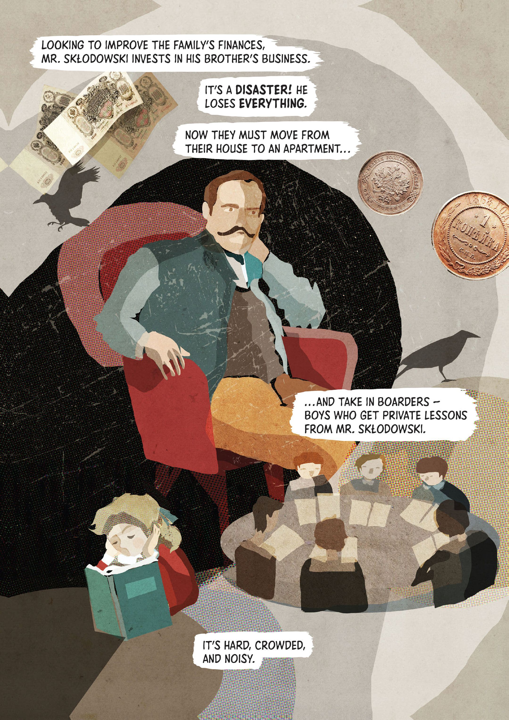 Read online Marie Curie: A Quest For Light comic -  Issue # TPB - 25