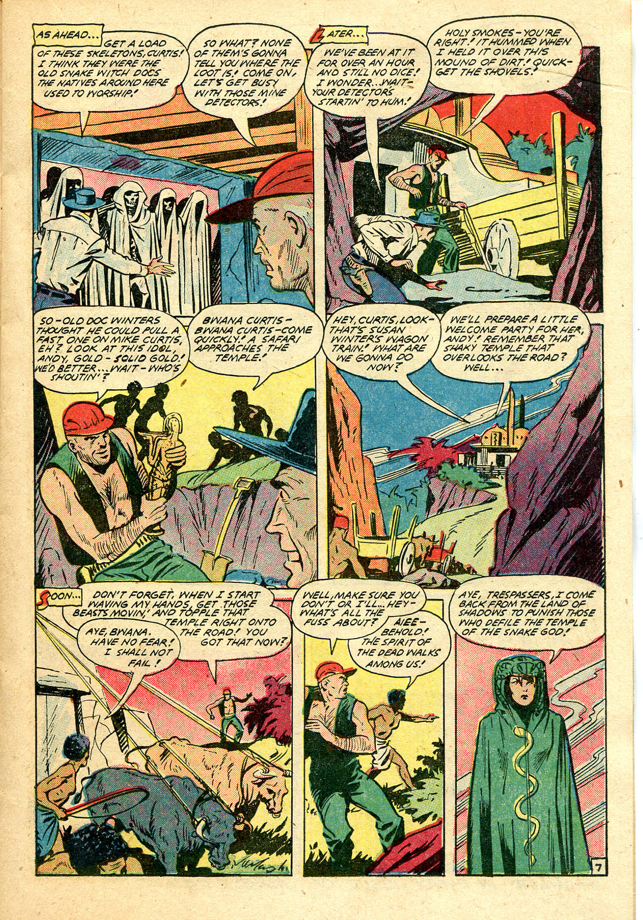 Read online Jungle Comics comic -  Issue #111 - 19