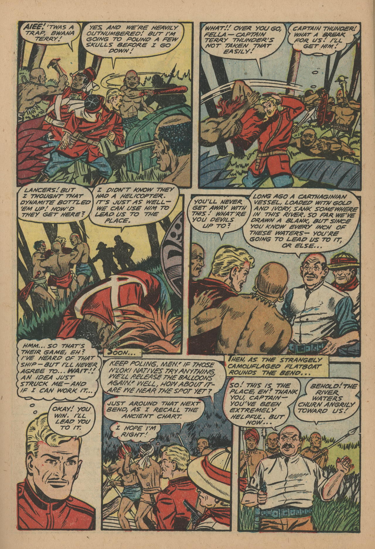 Read online Jungle Comics comic -  Issue #118 - 32